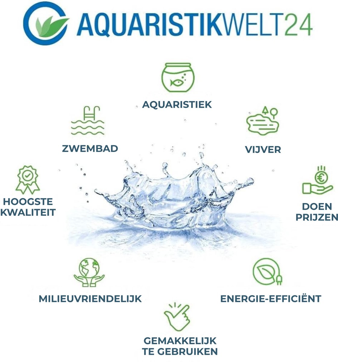 AquaOne HW-304A Buitenfilter 2000 l/u - tot 1000 liter thumbnail 6