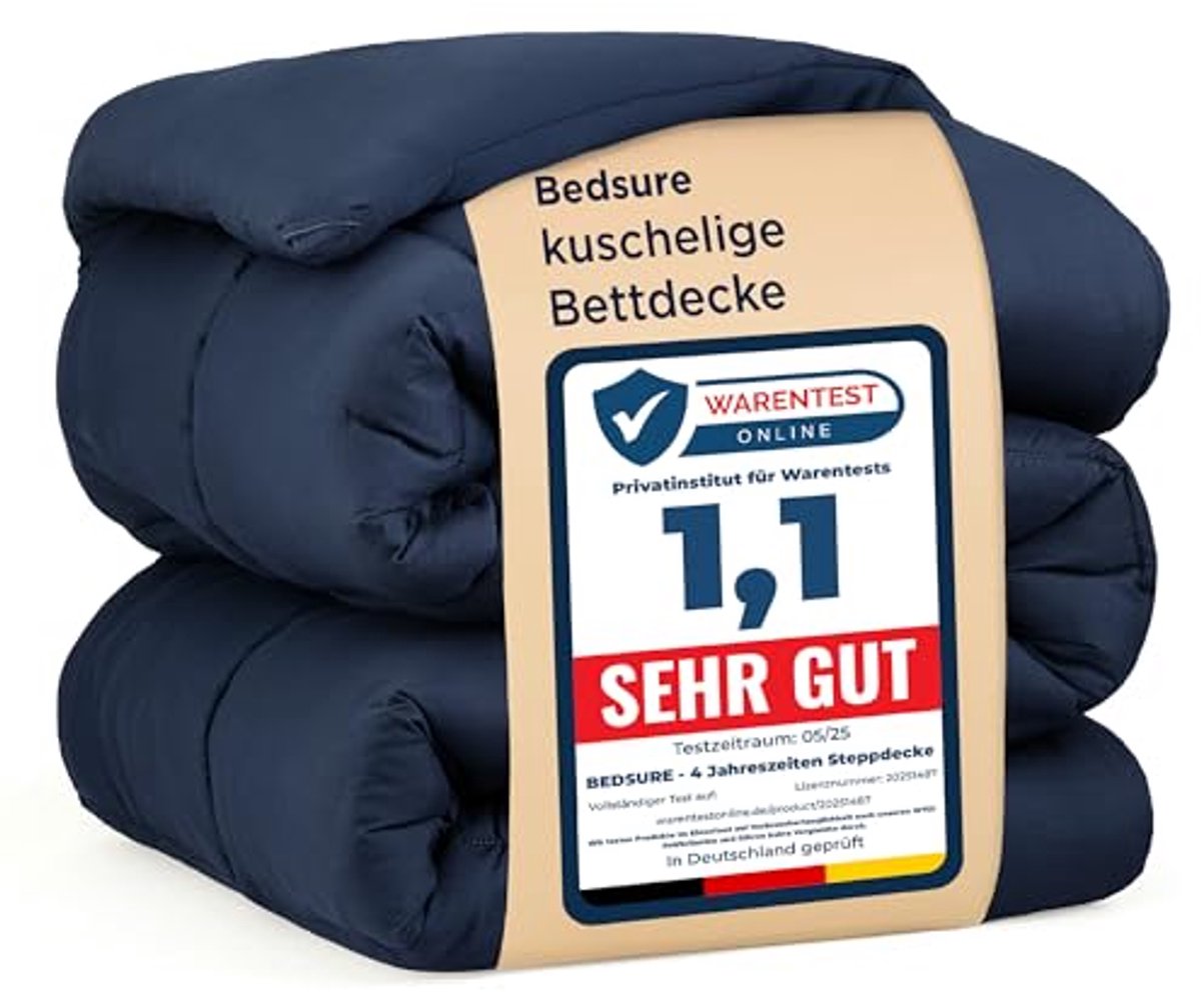 Duvet 240 x 220 cm - 4 Seizoenen, Allergievriendelijk, Superzacht en Ademend