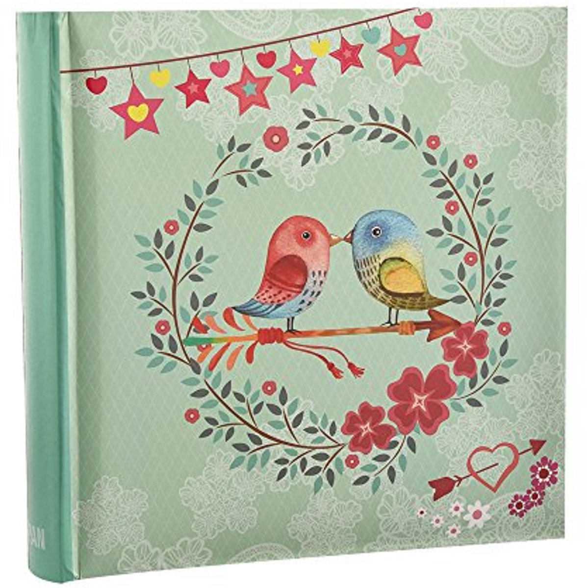 Vintage Fotoalbum voor 200 Foto's - Slip In Memo Album 6x4"