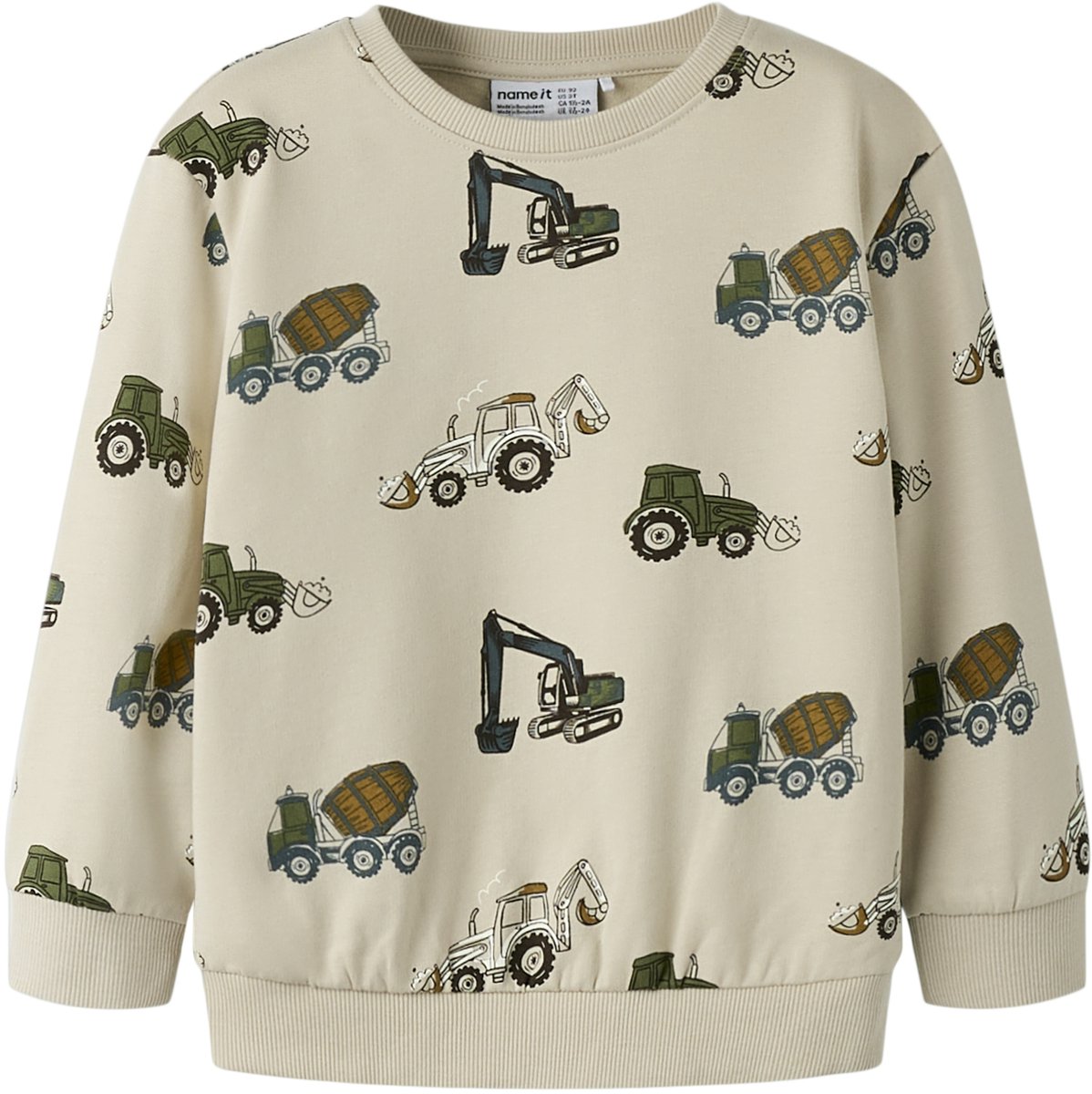 NAME IT - NMMPBASIL LS NREG SWE BRU - Jongens - Sweaters