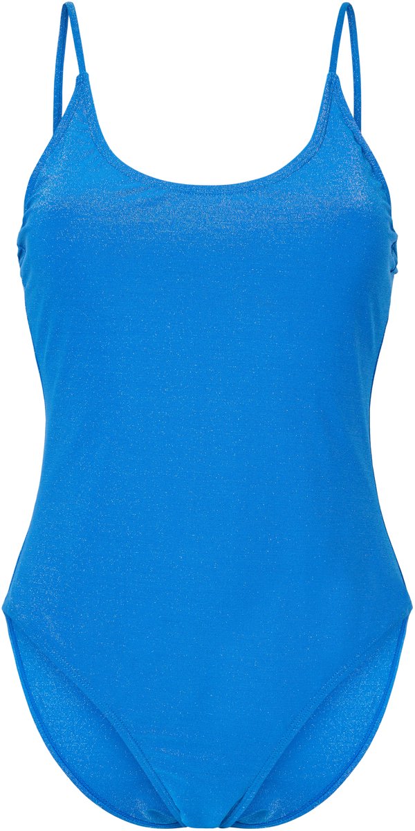 Pieces PCLAOMI LUREX SWIMSUIT - Dames - Badpakken Victoria Blue
