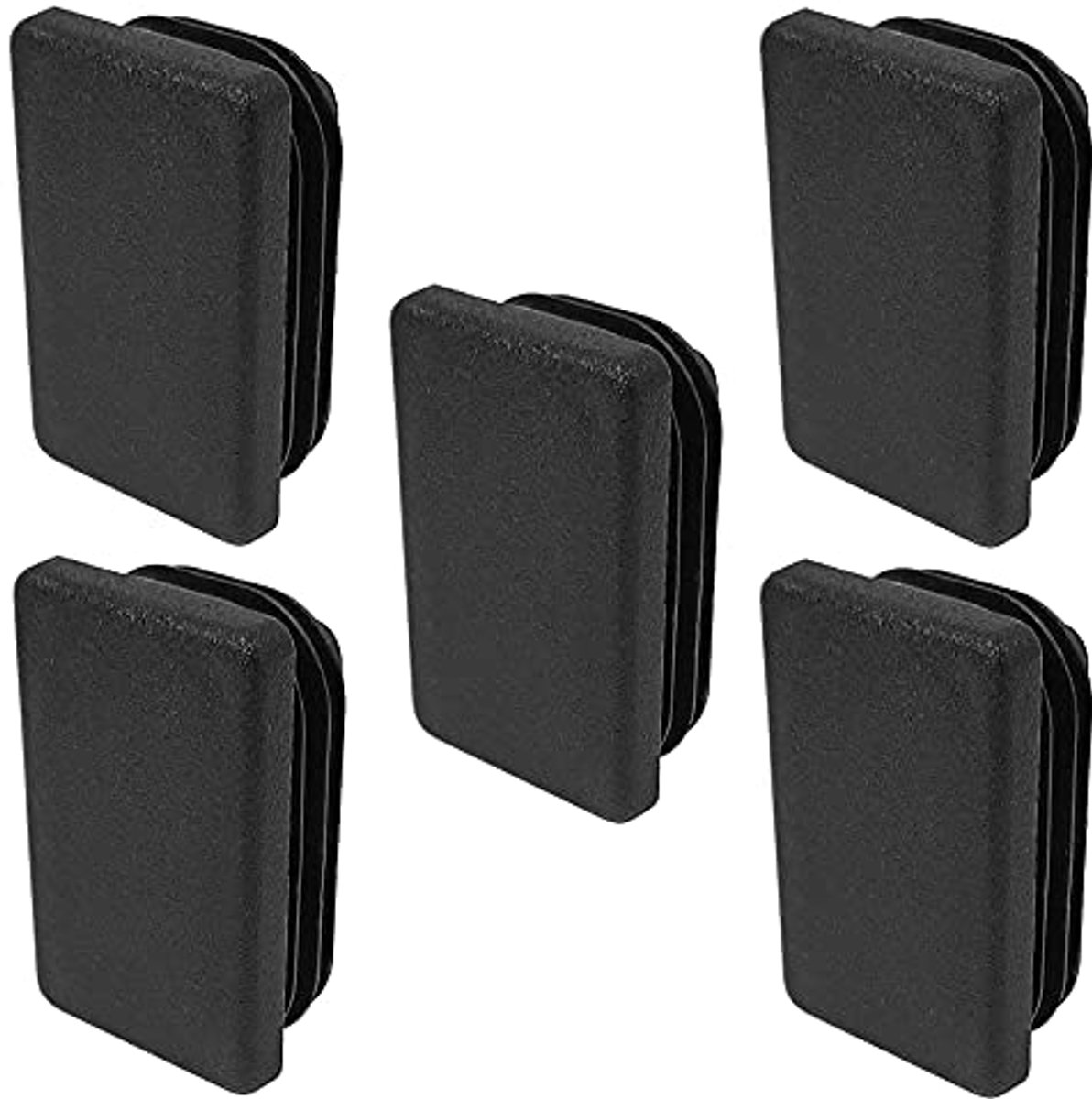 5x Lamellenstokjes en Endkappen voor Rechthoekige Pijpen 20x10mm