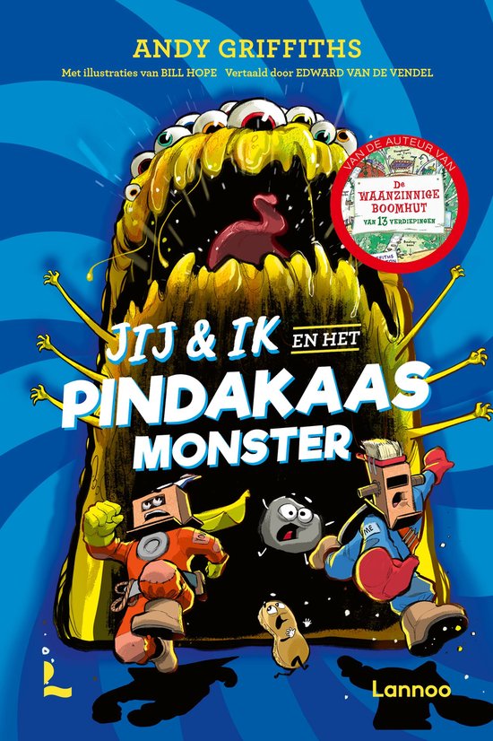 Adventures Unlimited - Jij & ik en het Pindakaasmonster - cover