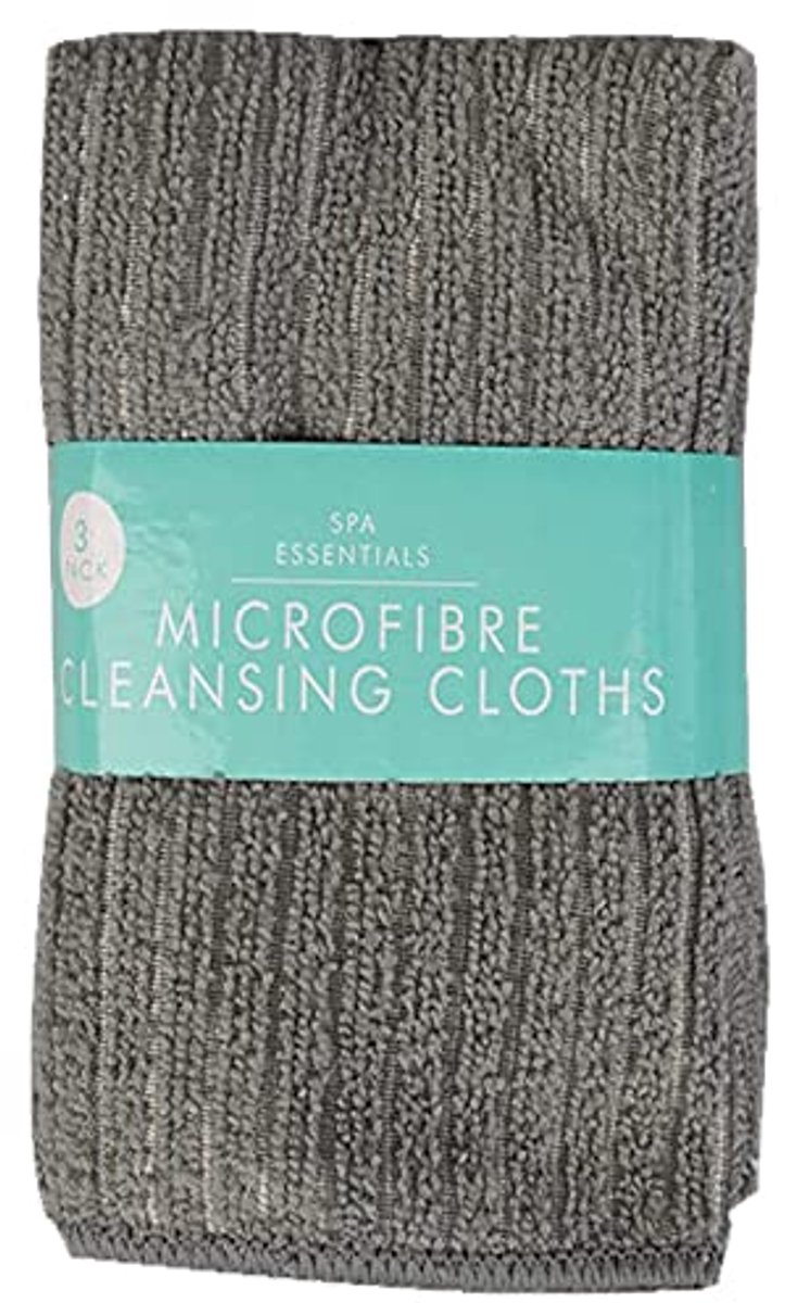 Microvezel Gezichtshanddoeken - Set van 3, Sneldrogend en Ultra Absorberend