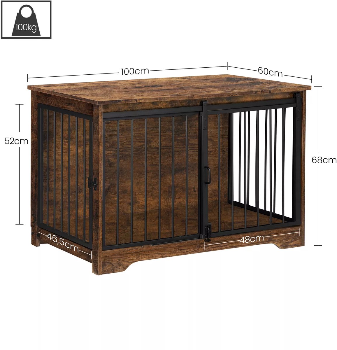 SONGMICS kleine dierenkooi met 2 deuren | SONGMICS THUIS