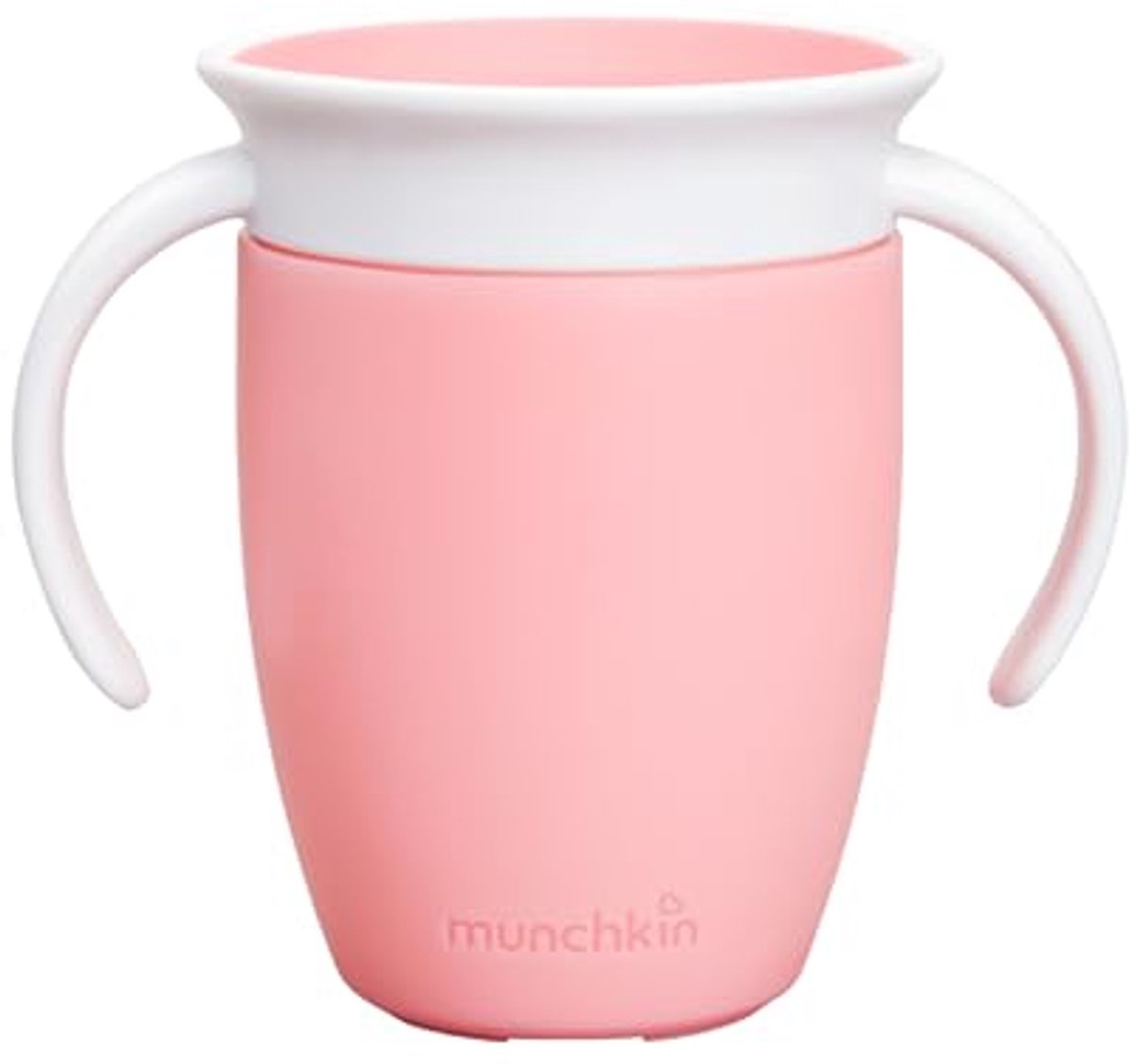 Image of 360 Graden Anti-Lek Beker voor Peuters - Perfecte Oefenbeker voor Zelfstandig Drinken 6+ maanden - Roze 207 ml
