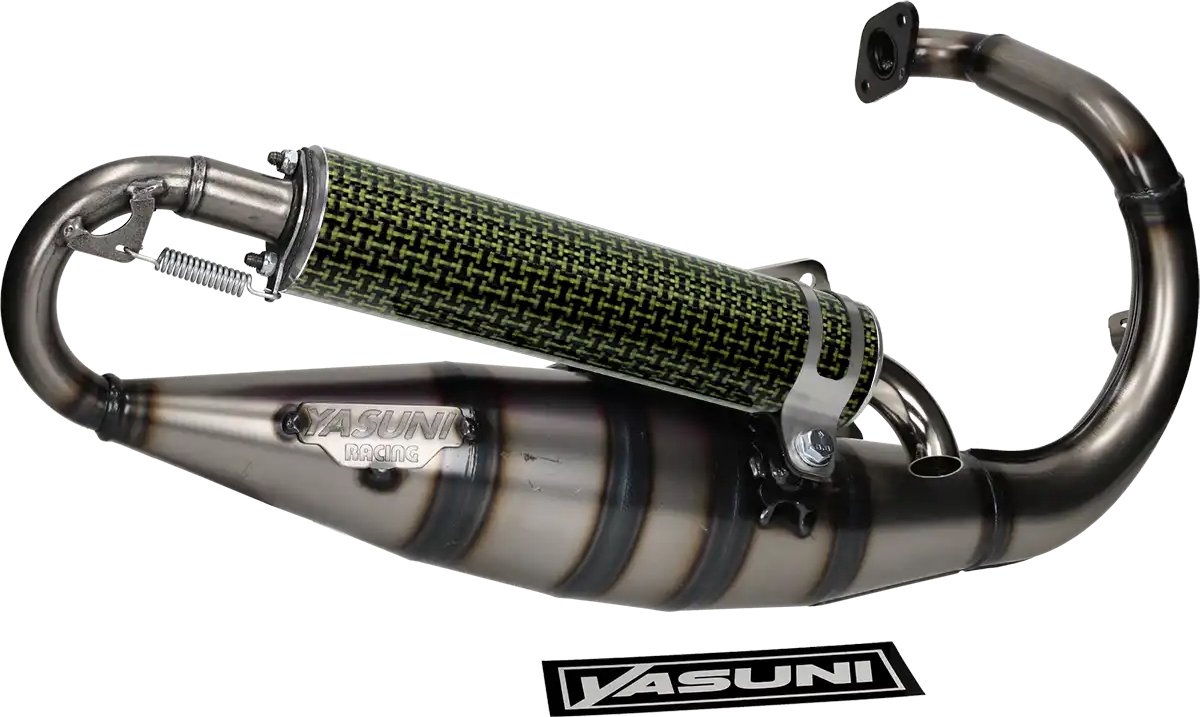Uitlaat Yasuni R Kevlar Peugeot Verticaal 2 Takt