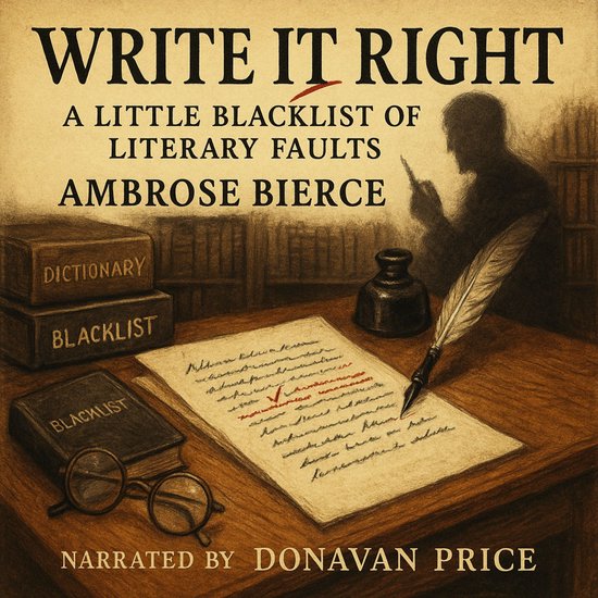 Write It Right: A Little Blacklist of Literary Faults - cover