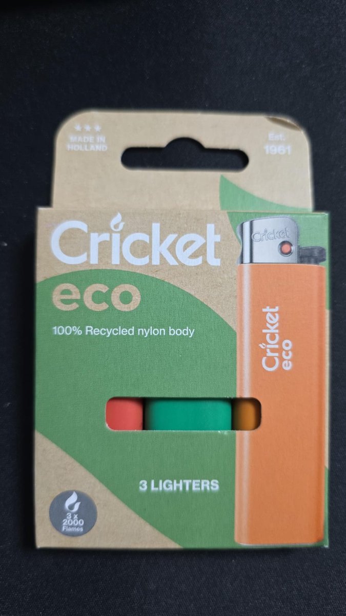 CRICKET aansteker eco box 3st