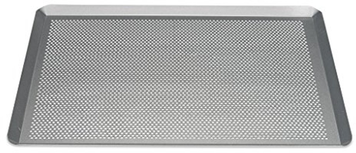 Rechthoekige Bakvorm met Afneembare Bodem - 40 x 30 cm - Duurzaam Gecoat Staal