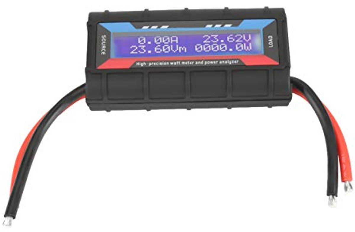 Hoge Precisie Amp Meter - 150A Watt Meter met LCD Scherm voor Voltage Monitoring