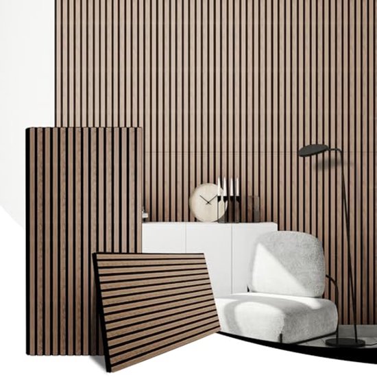 Akoestisch Paneel akupanel | Jouw houten lattenwand look
