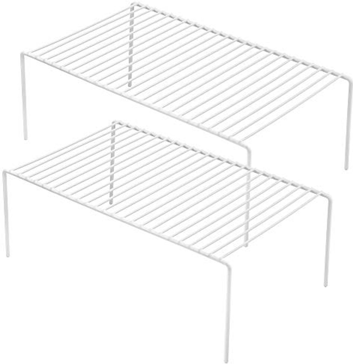 Heavy Duty Roestvrijstalen Keuken Organiser Planken - Set van 2
