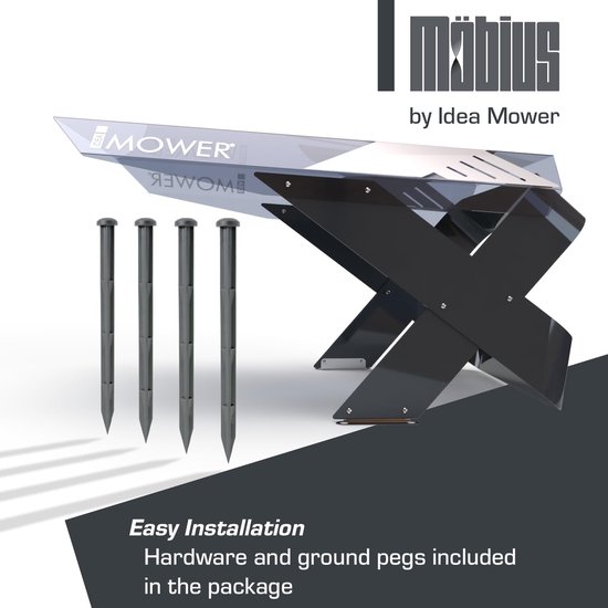 Industrialhome Möbius Garage Robotmaaier Beschermdak - Indsutrialhome - €565,00