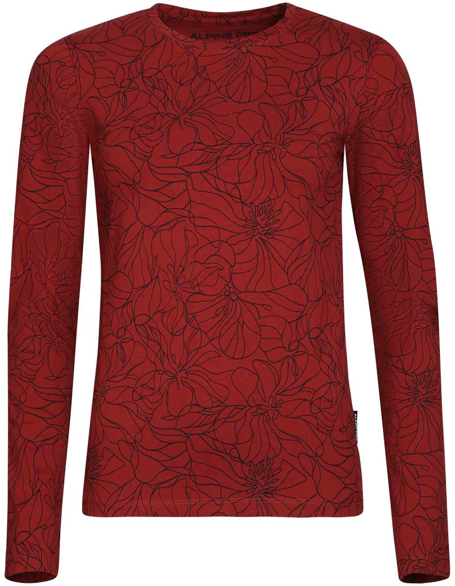 Alpine Pro Opesa T-shirt Met Lange Mouwen Vrouw Rood