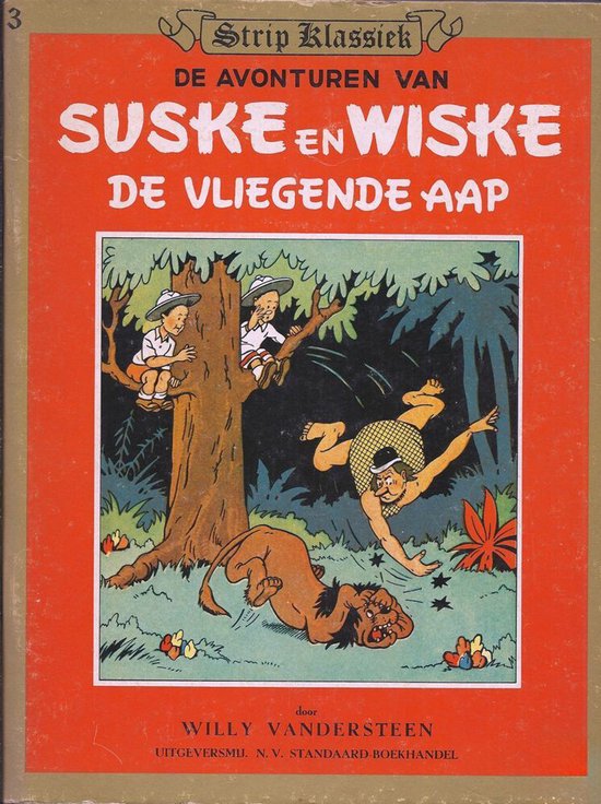 Strip Klassiek - De avonturen van Suske en Wiske De vliegende aap