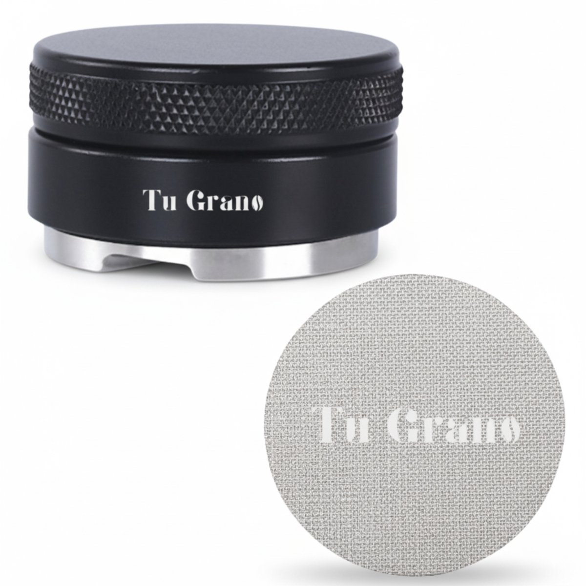 Tu Grano Barista Set - Koffie Verdeler & Puck Screen 51mm - Koffie Distributeur - Espresso Verdeler - Koffie Tamper
