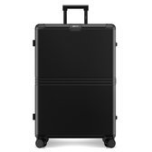 ONYX Hybrid Pro Check-in Koffer Large 100 Liter - Gerecycled Polycarbonaat en Ritsloos Design - Reiskoffer met TSA slot en Spinner wielen - Onyx Black