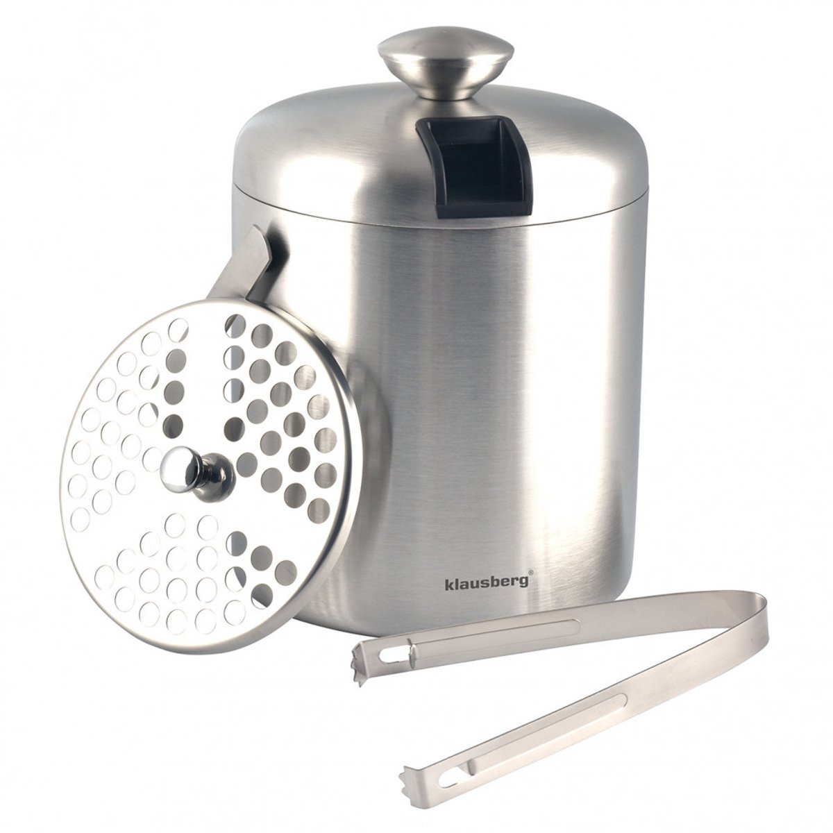Klausberg 7579 - Ijsemmer met dubbele wand - met ijstang -