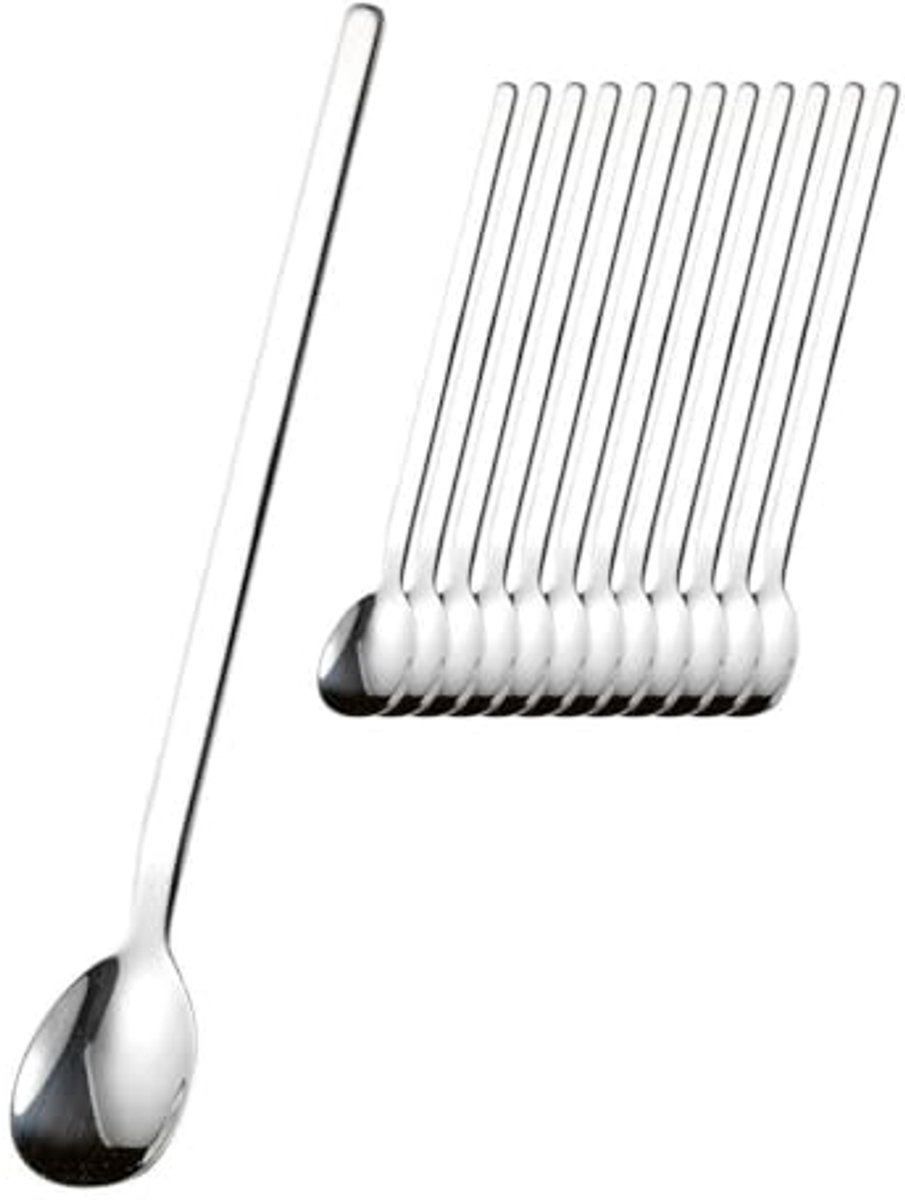 Image of 12-pack Limol lepels van roestvrij staal 18/10, gepolijst, 2.2 mm dik