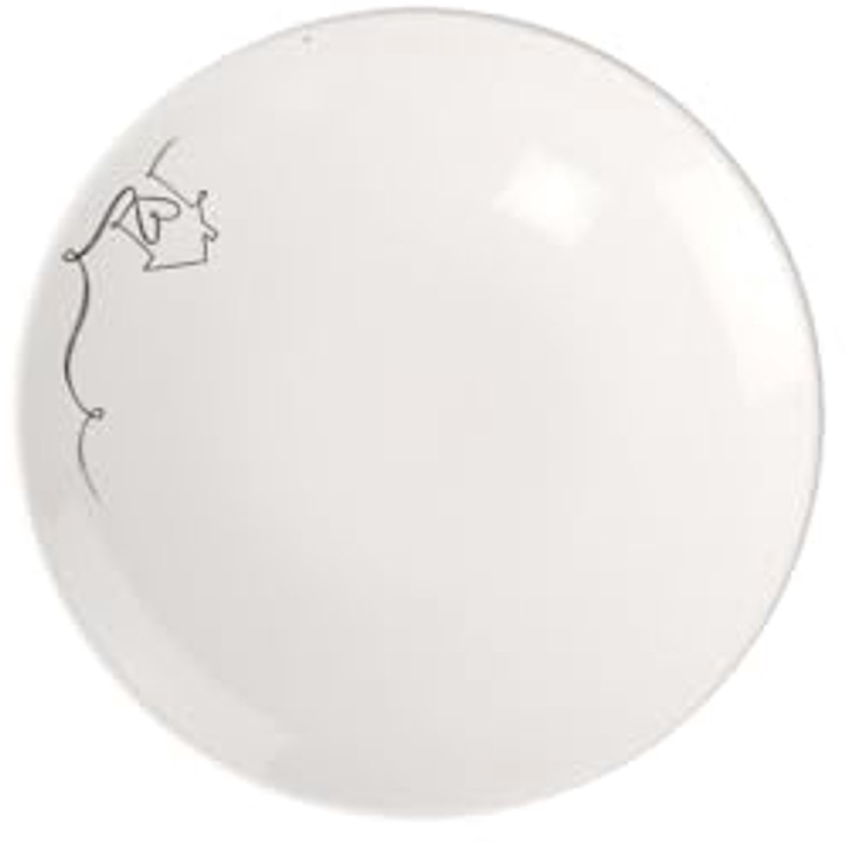 Ontbijtplaat 21 cm voor stijlvolle occasions