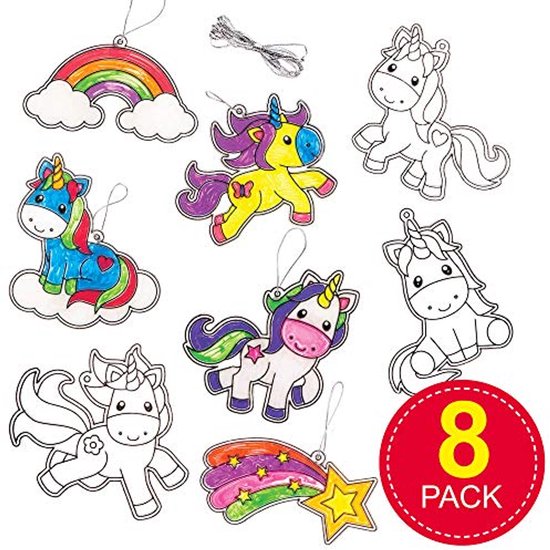 Baker Ross Suncatcher Superheroes Craft Set (Pack of 8) – Superhero Craft Set for Children to Shape, Decorate and Decorative Idea Baker Ross Suncatcher Superheroes Craft Set (Pack of 8) – Superhero Craft Set for Children to Shape, Decorate and Decorative Idea