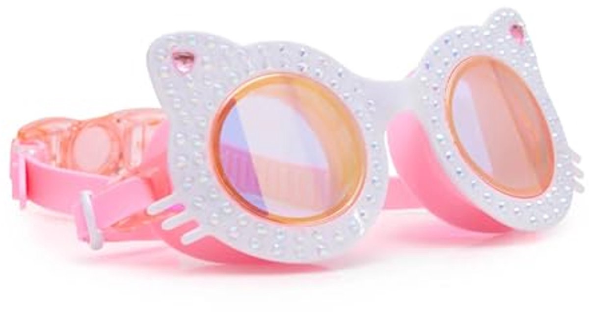 Zomer Purr Powder Kinderzwembril voor 6 jaar en ouder - Glitter en Comfort