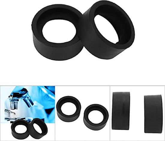 Een Paar Zwart Rubber Eye Cups Eye Guards Caps Voo... – Vicedeal