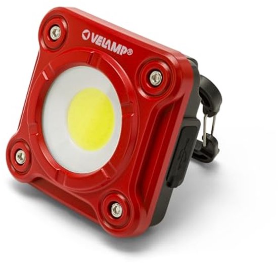 Oplaadbare 10W COB LED werklamp met 1000 lumen en multifunctionele — free download