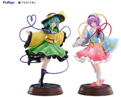 Touhou Project Tenitol PVC Statue Koishi Komeiji & Satori Komeiji 22 cm