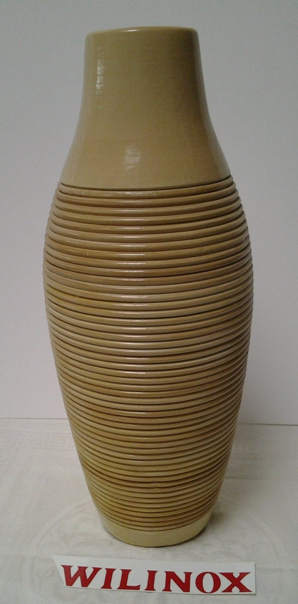 Siervaas TTC 1010 Geel Langwerpig hoogte 45 cm
