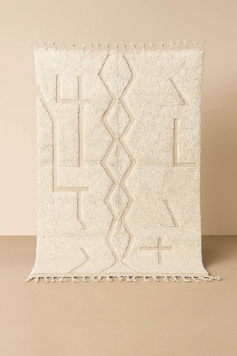 Marokkaans Vloerkleed - 250cm x 150cm - Handgeweven - 100% Wol - Uniek - Hoogpolig tapijt