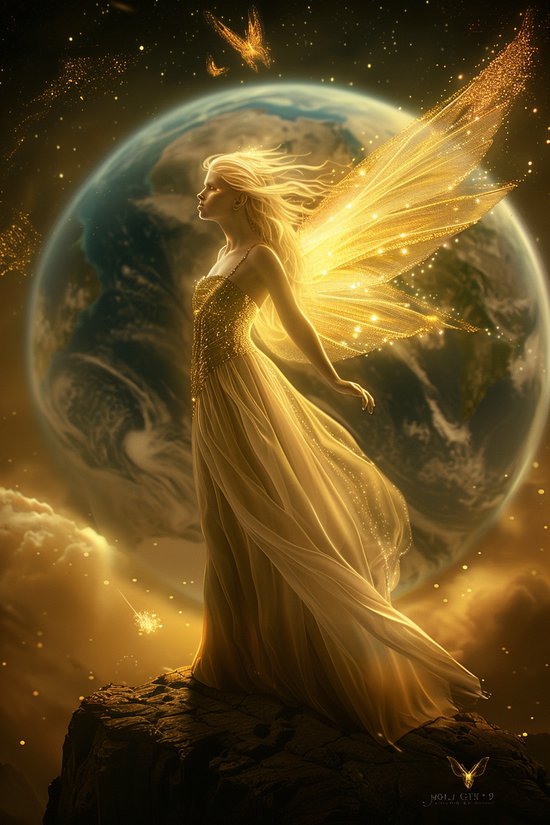 Het Magische Lichtwezens Orakel – Spirituele engelenkaarten voor heling, intuïtie & bewustwording – 44 kaarten met teksten op de achterkant – Nederlands