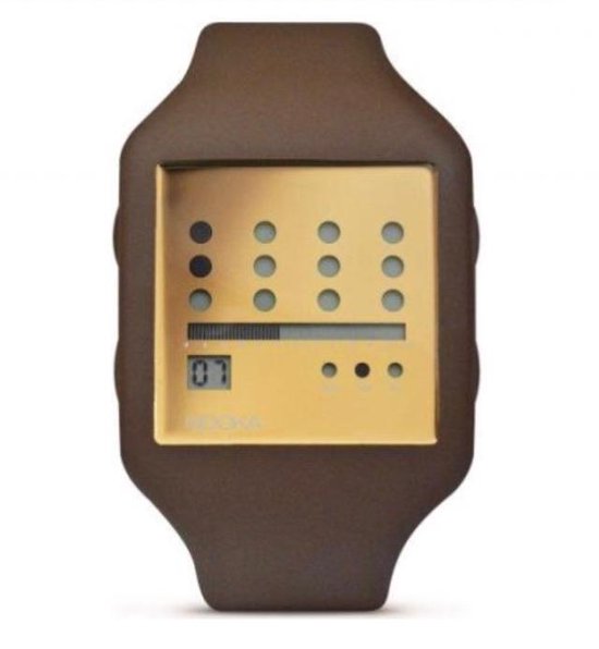 Nooka design horloge Zub Zan WT 40 wit