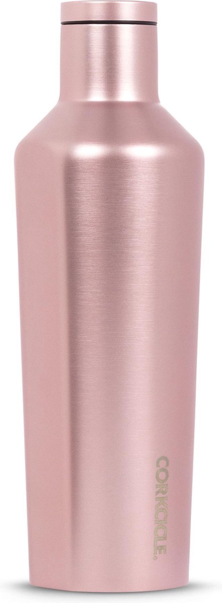 Corkcicle Rose Metallic Canteen (klein) 270ml Thermosfles - Corkcicle Metallic Series - Roestvrijstaal RVS
