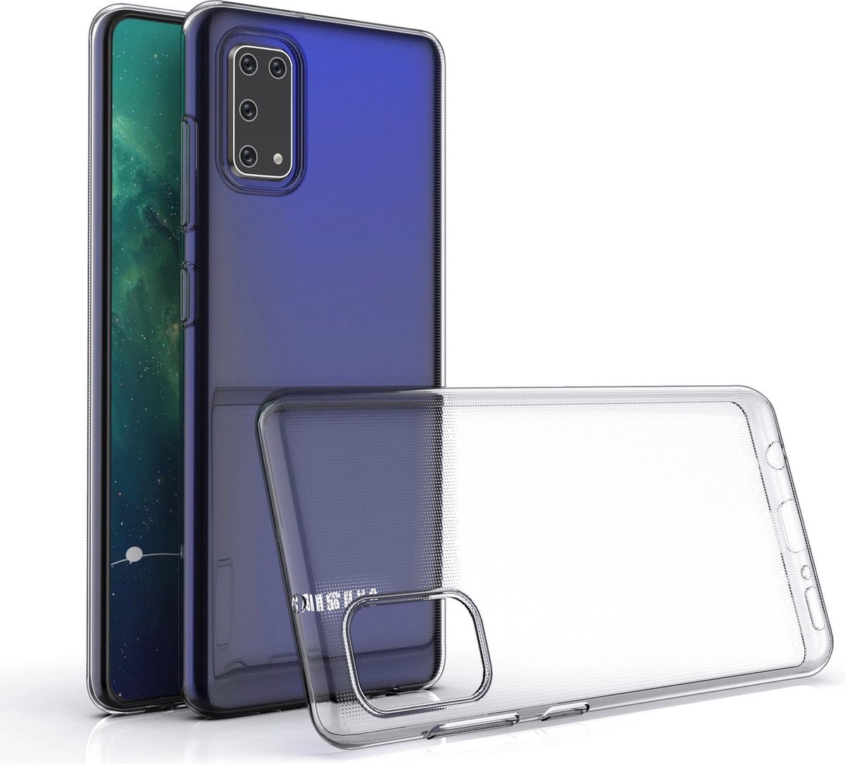 Samsung Galaxy A41 Transparant Backcover hoesje - silicone (A415F)