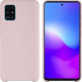 Samsung Galaxy A71 Sand Pink Backcover hoesje - silicone (A715F)
