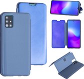 LichtBlauw hoesje Samsung Galaxy A51 - Book Case (A515F)