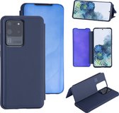 DiepBlauw hoesje Samsung Galaxy S20 Ultra - Book Case