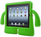 Anti-shock 2 Handgrepen Kidsproof Case voor Apple iPad Pro 10.5/Air 2019 - Groen