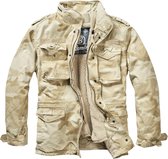 Heren - Mannen - Outdoor - Stevige Kwaliteit - Zware materialen - Outdoor - Urban - Streetwear - Tactical - Jas - Jacket M-65 Giant Jacket sand camo