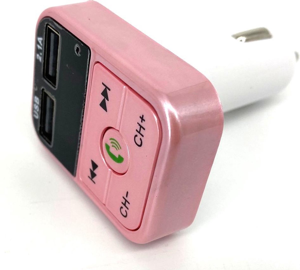 Émetteur FM de voiture Bluetooth Rose Kit voiture sans fil Lecteur