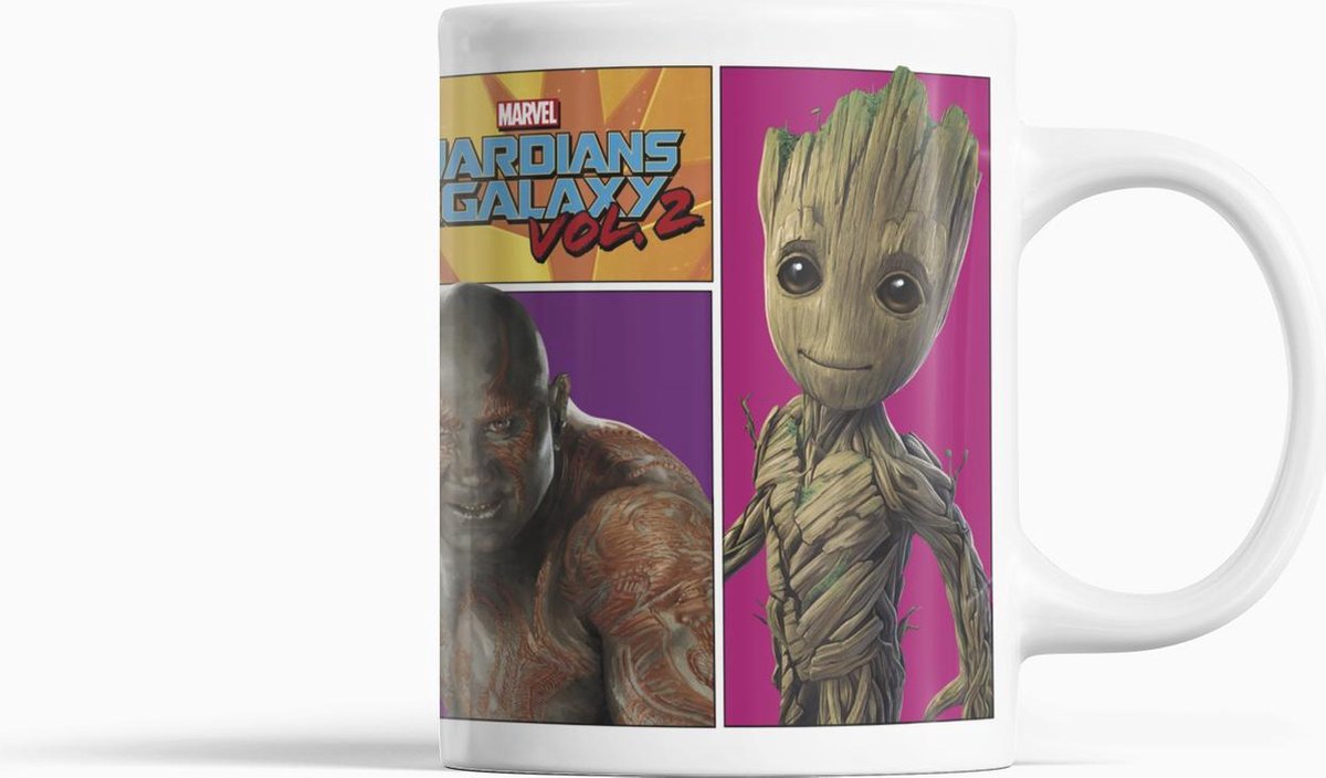 GUARDIANS OF THE GALAXY 2 - Mug - 315 ml - Comic Panels