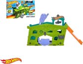 Hot Wheels - Ghost Garage - Freaky - Garage met een Hot Wheel auto - Spook - Racebaan - Van Mattel - Hot Wheels connect