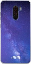Xiaomi Pocophone F1 Hoesje Transparant TPU Case - Star Cluster #ffffff
