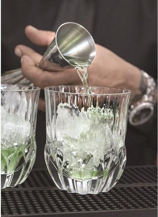 Kristallen waterglas/whiskey glas RCR - Kristallen glas - DOF tumbler  kristal- Glas... | bol.com