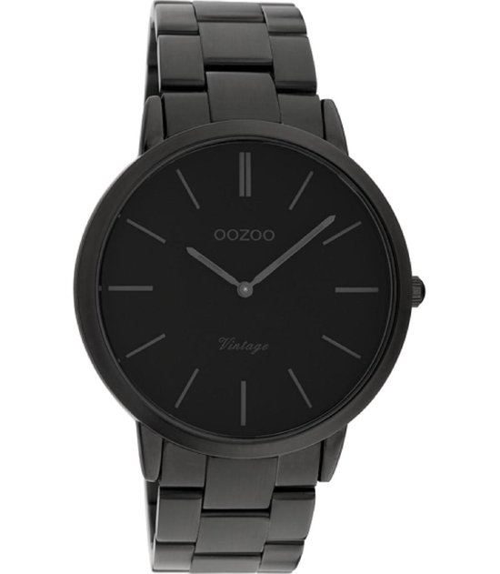 Oozoo Dames horloge-C20025 zwart (42mm)