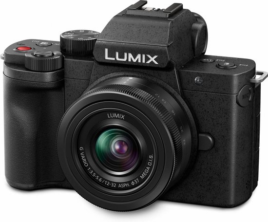 Panasonic Lumix DC-G100 Vlogcamera met 12-32mm lens - Zwart