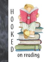 Hooked On Reading: A Place To Escape And To Keep Track of All the Books You Read Journal - Reading Review on Each Page Logbook For Boys