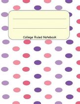 College Ruled Notebook: 8.5 x 11 Journal 100 Pages